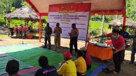 DEKLARASI DAMAI DALAM RANGKA PILKADES TAHUN 2020