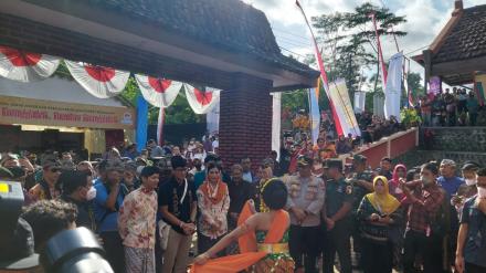 KUNJUNGAN MENPAREKRAF SANDIAGA UNO DI WISATA TAMAN WATU KANDANG