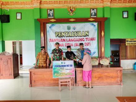 Penyaluran BLT - DD Alokasi Bulan Oktober Tahun 2024